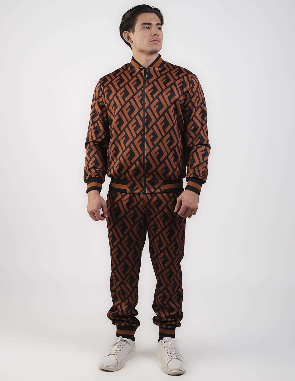 Conjunto deportivo regular con elástico para hombre 4