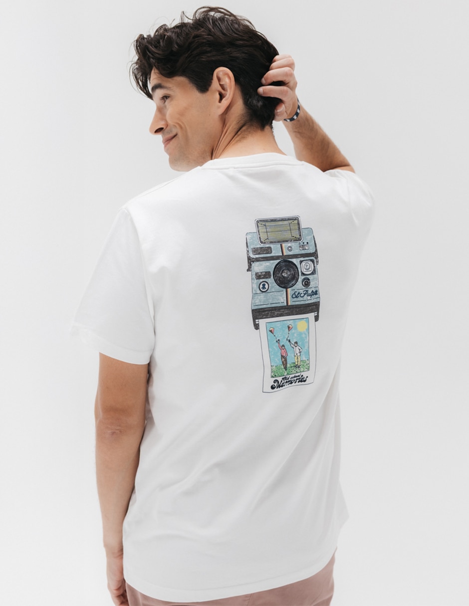 Playera cuello redondo para hombre 3