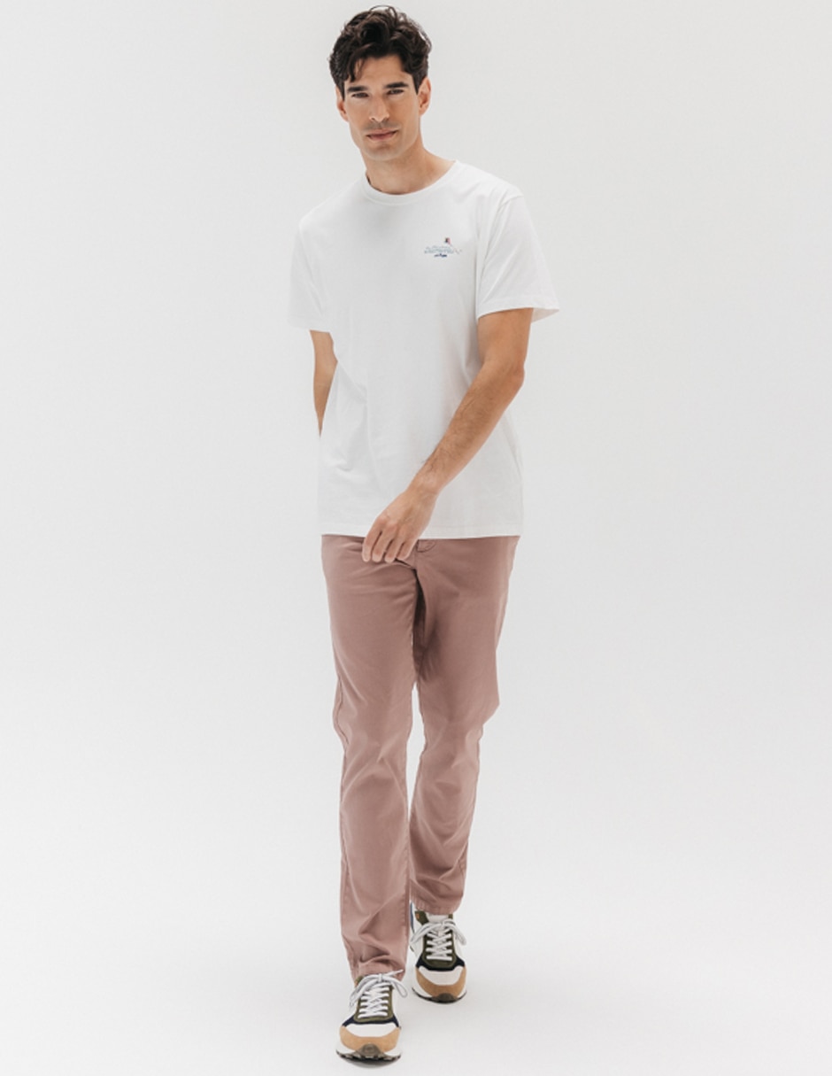Playera cuello redondo para hombre 4