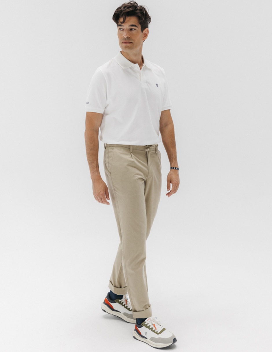 Pantalón chino recto para hombre 3