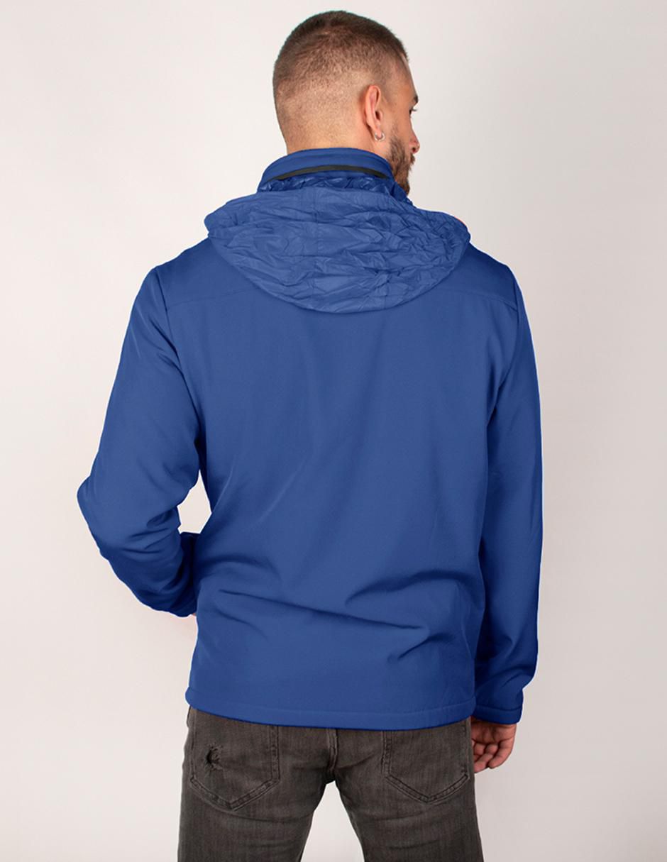 Chamarra casual con capucha para hombre 5