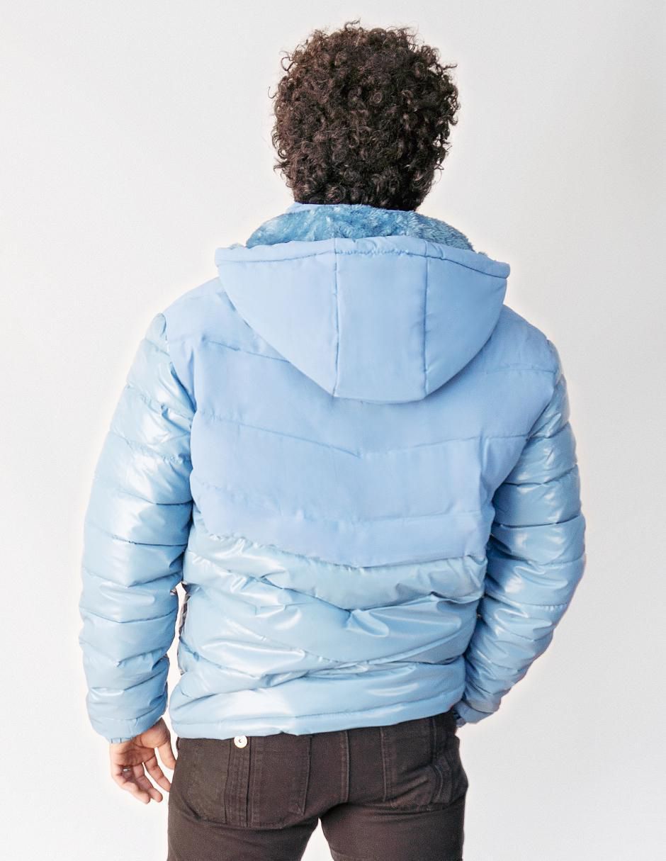 Chamarra casual con capucha para hombre 3
