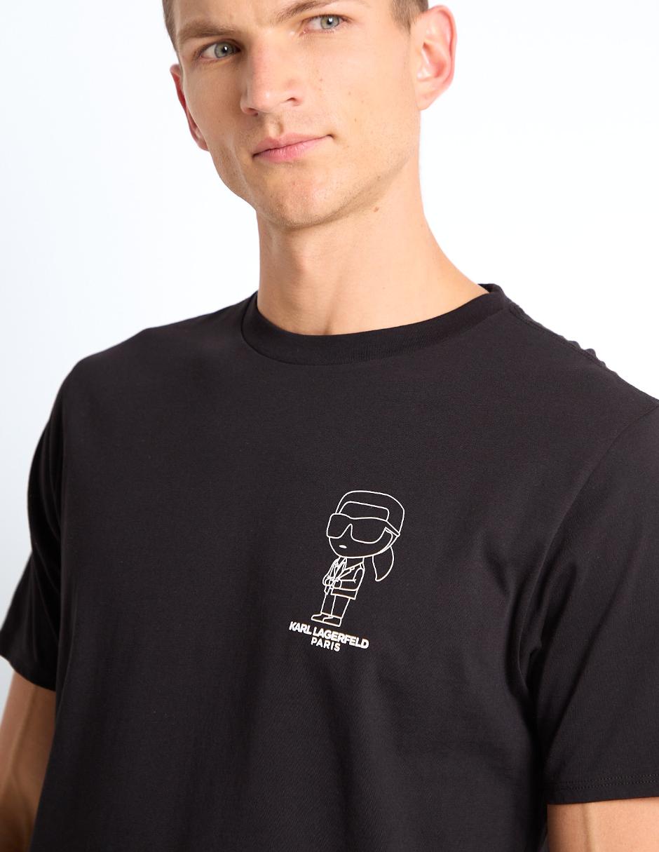 Playera cuello redondo para hombre