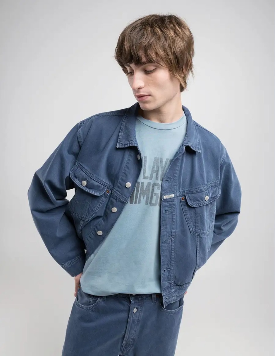 Chamarra casual de algodón para hombre Chamarra casual de algodón para hombre