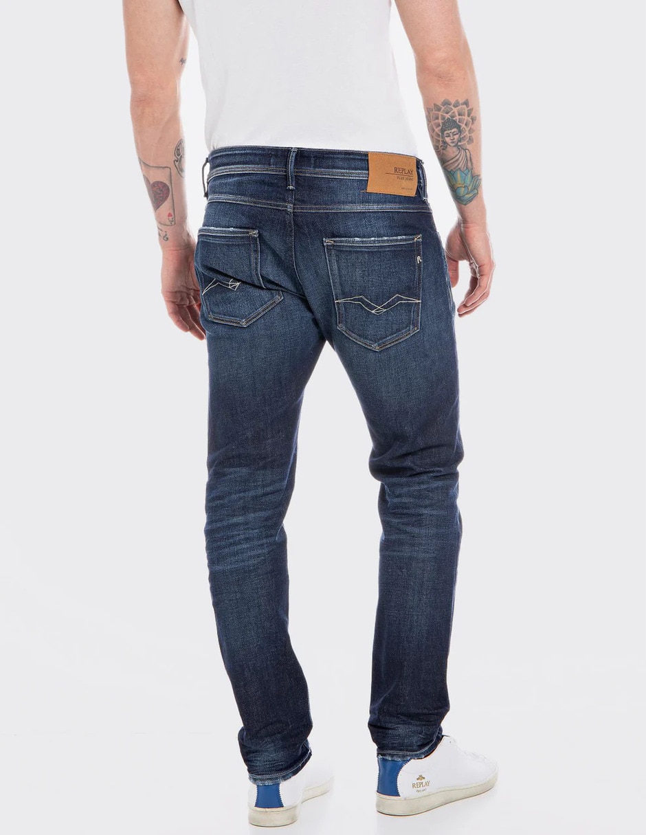 Jeans regular slim M1008.000.M3DF632-007 para hombre 2