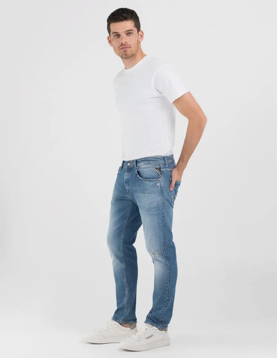 Jeans regular slim M1008.000.M3DF642-009 para hombre 2