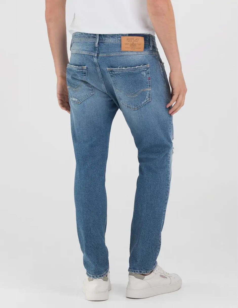 Jeans regular slim M1008.000.M3DF642-009 para hombre 3