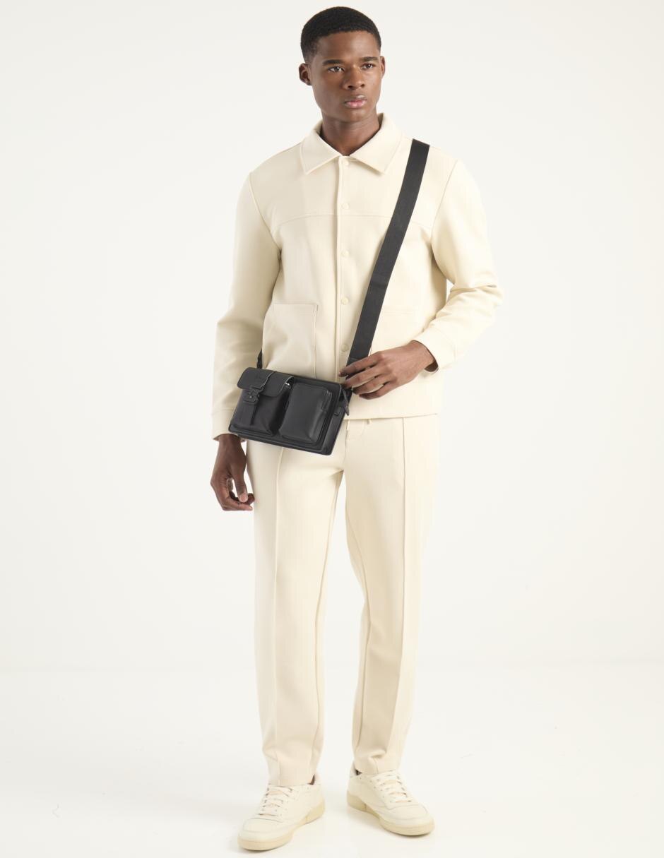 Pantalón recto de algodón para hombre 3