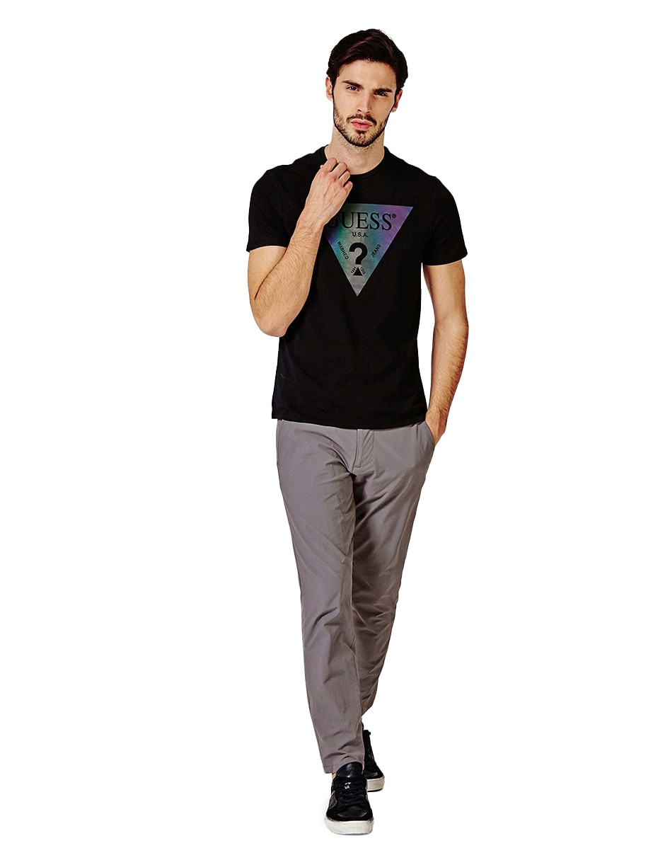 Playera cuello redondo para hombre 2