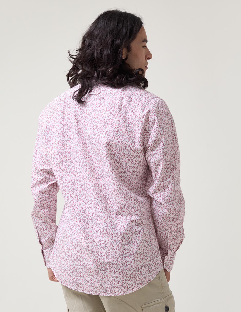Camisa casual manga larga para hombre 2
