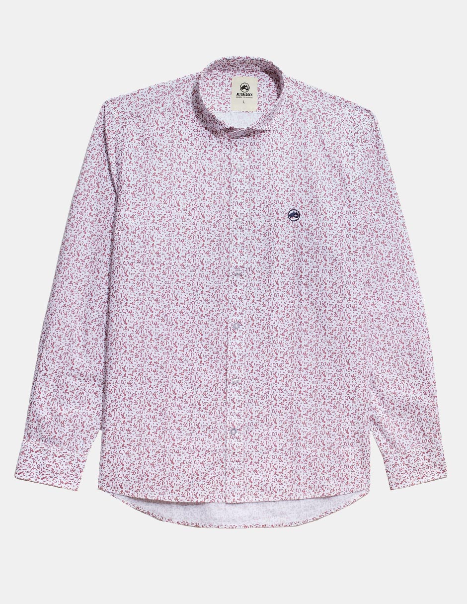 Camisa casual manga larga para hombre 5
