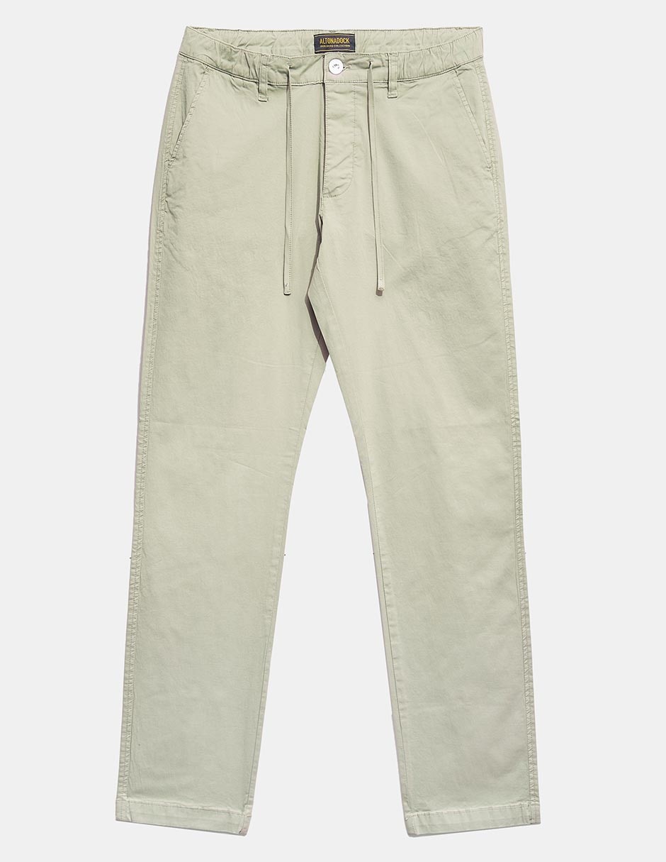 Pantalón relaxed recto de algodón para hombre 5