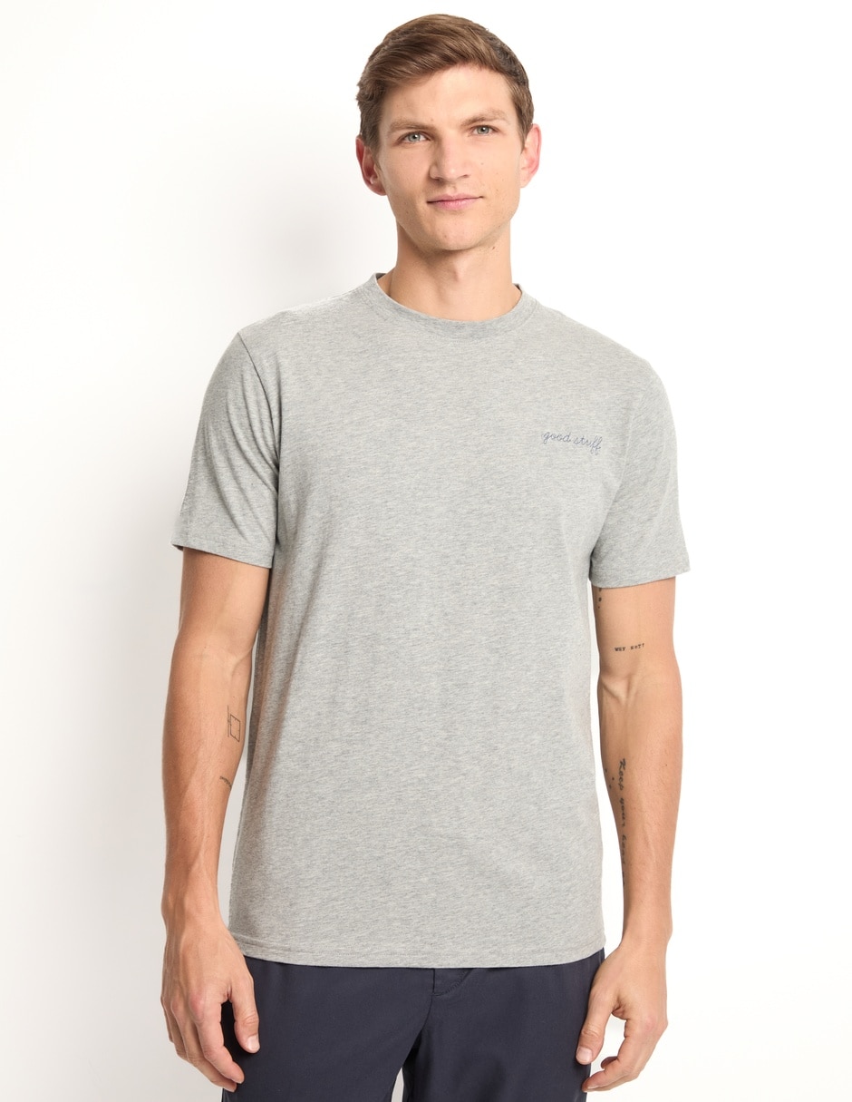 Playera cuello redondo para hombre