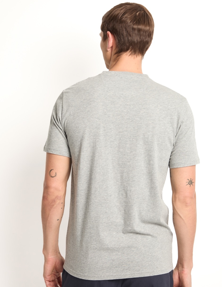 Playera cuello redondo para hombre 2