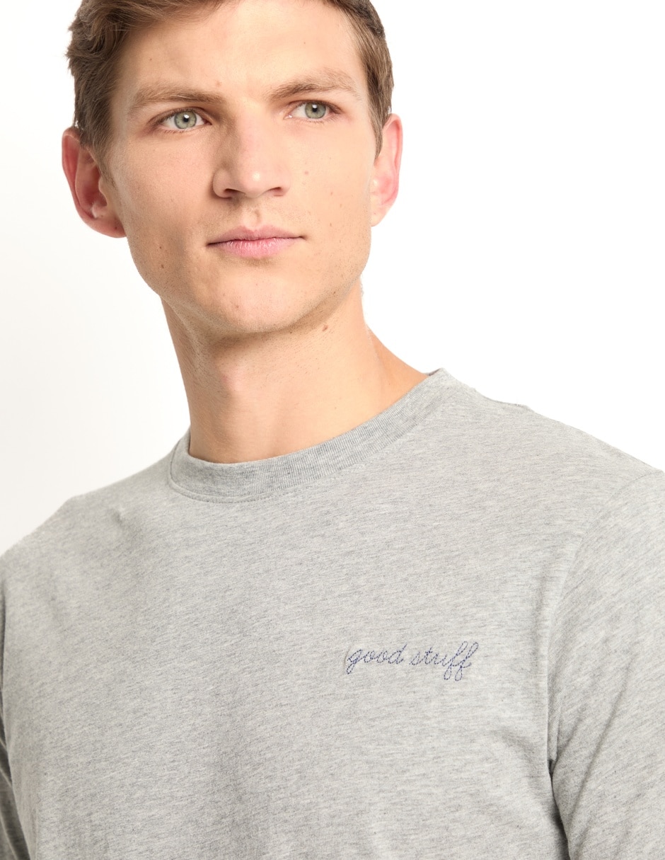 Playera cuello redondo para hombre 4