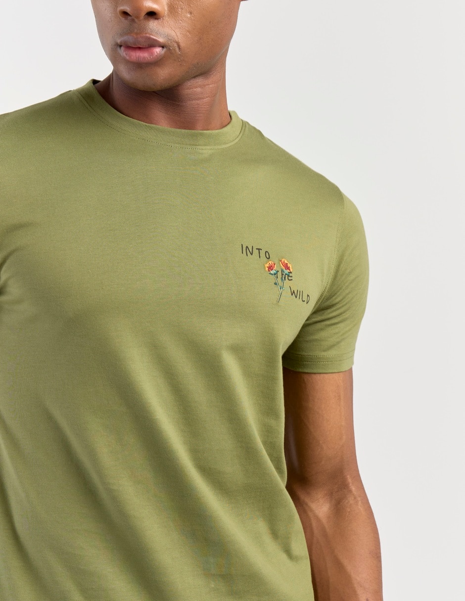Playera cuello redondo para hombre 3