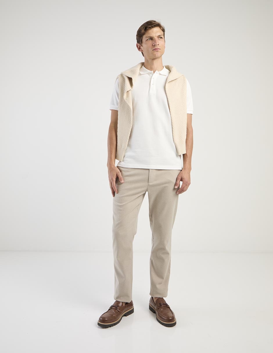 Pantalón chino recto para hombre 3