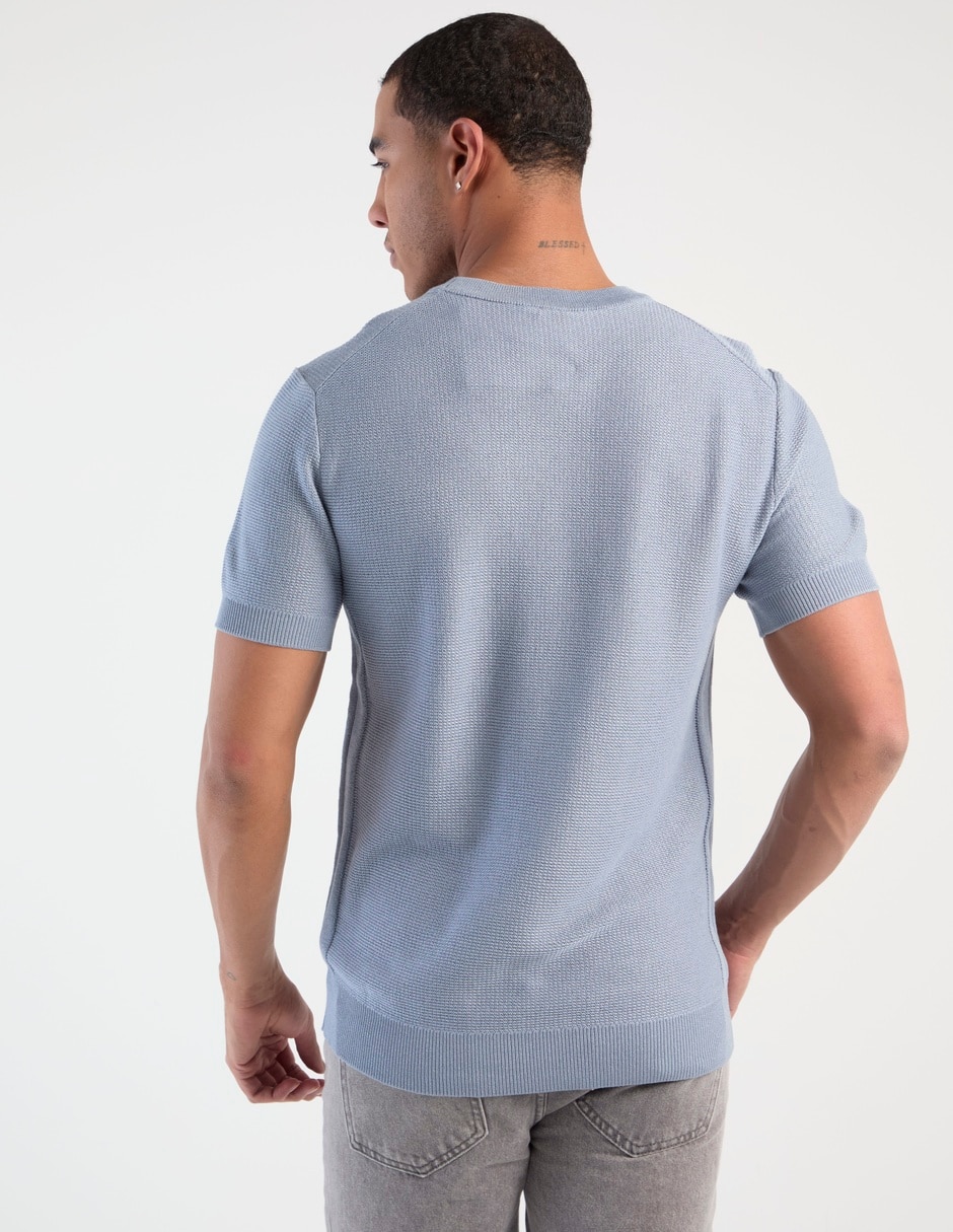 Playera cuello redondo para hombre 2