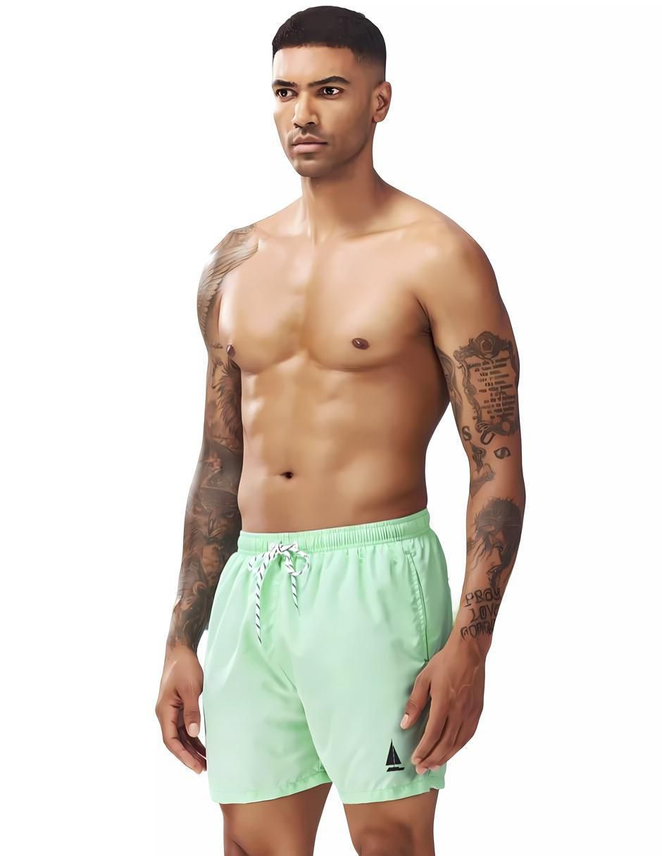 Traje de baño calzón de malla integrado para hombre 2