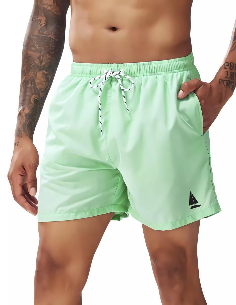 Traje de baño calzón de malla integrado para hombre 5