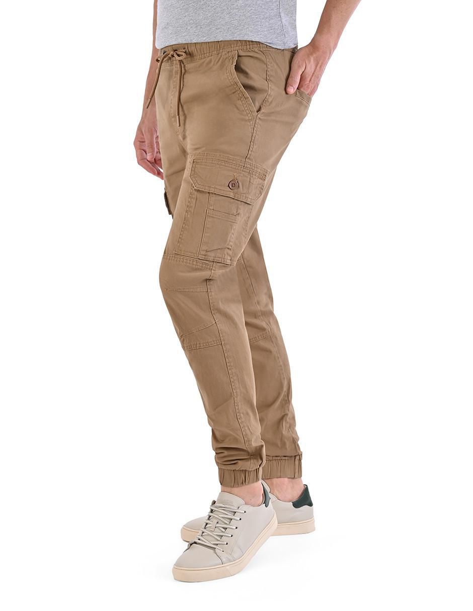 Jogger regular Cargo bolsillos con solapa para hombre 3
