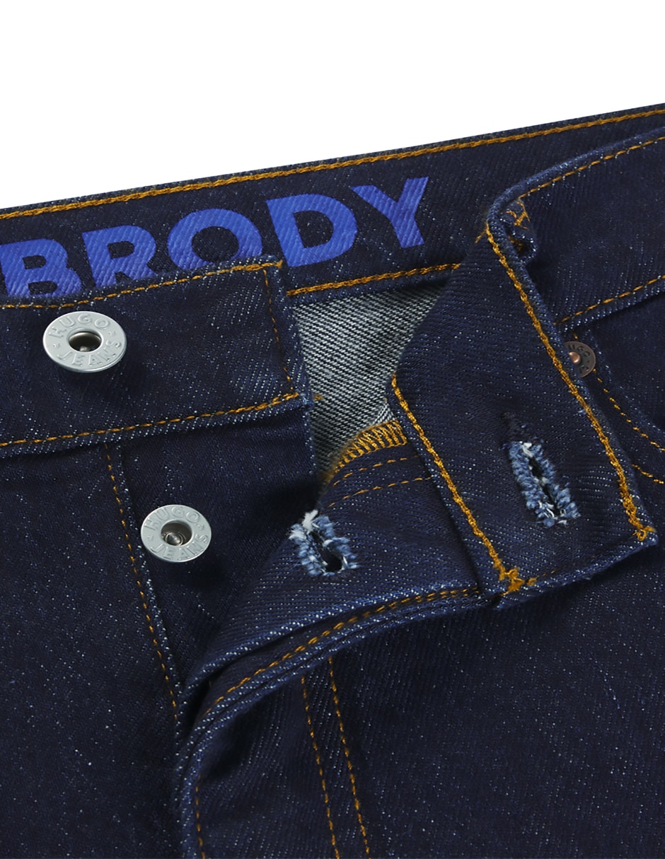 Jeans regular slim Brody 10 lavado medio para hombre 4