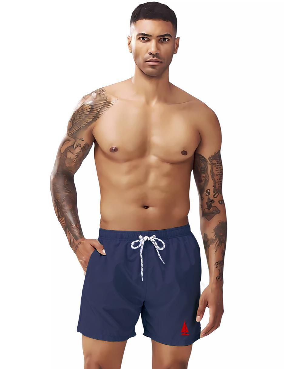 Traje de baño con bolsillos para hombre