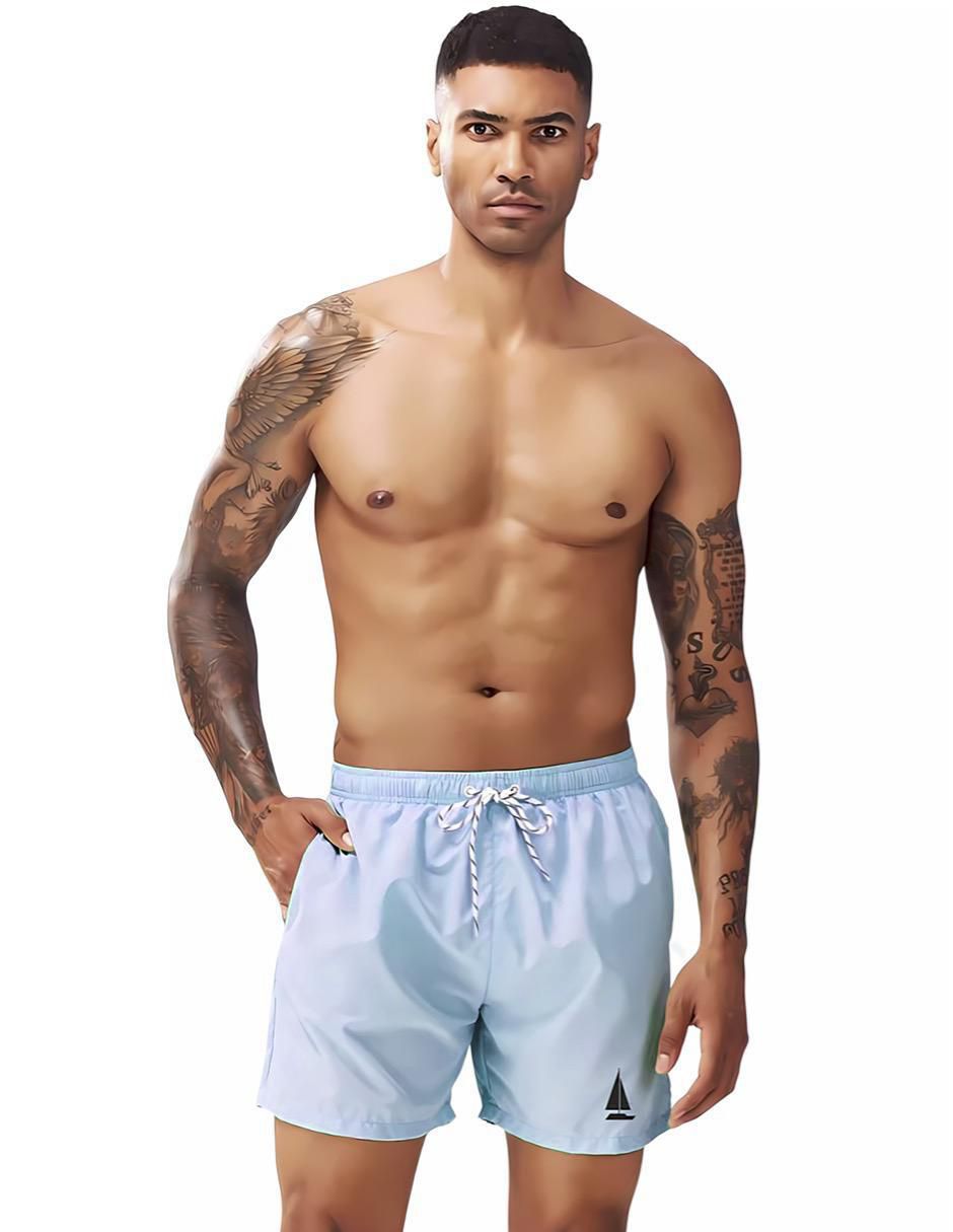 Traje de baño con bolsillos para hombre