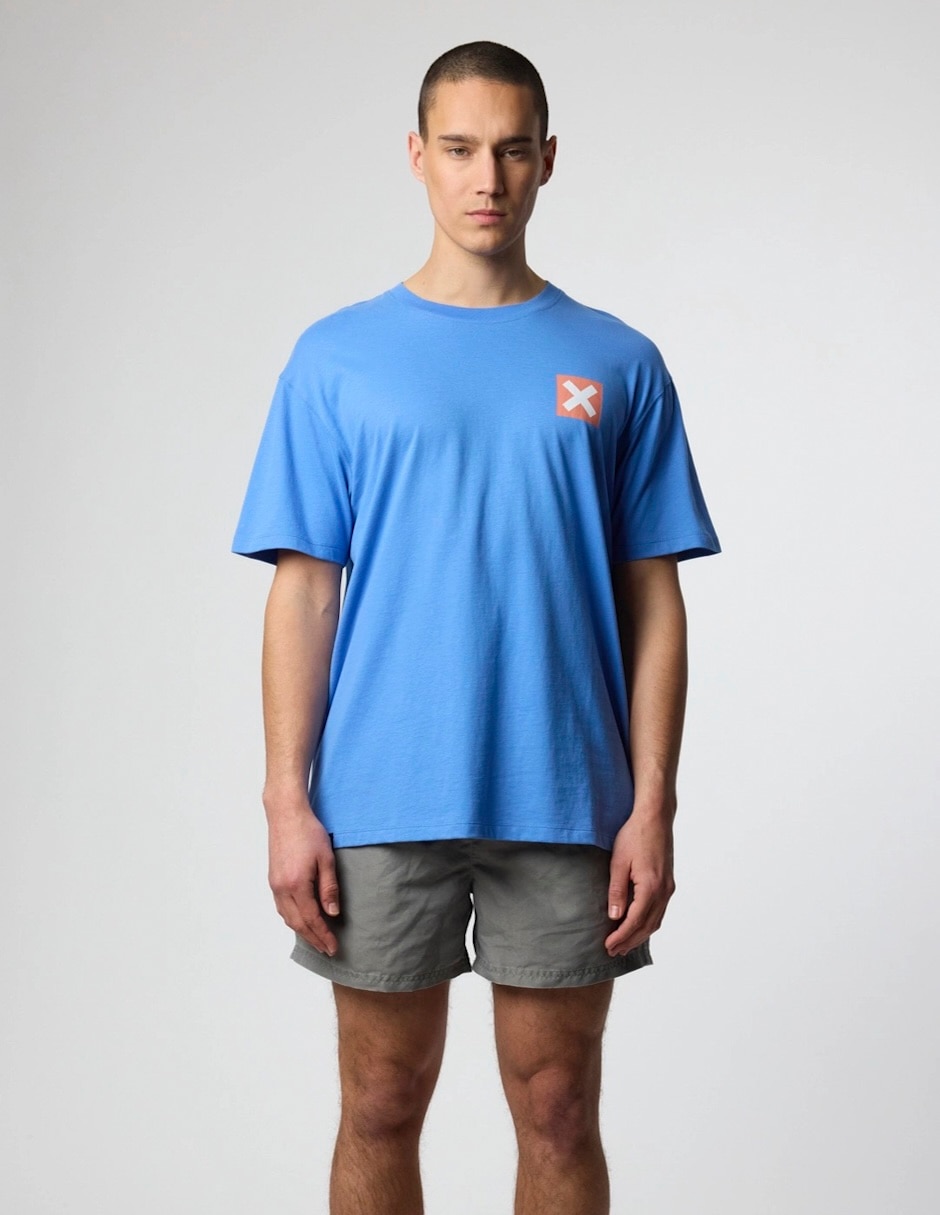Playera cuello redondo unisex