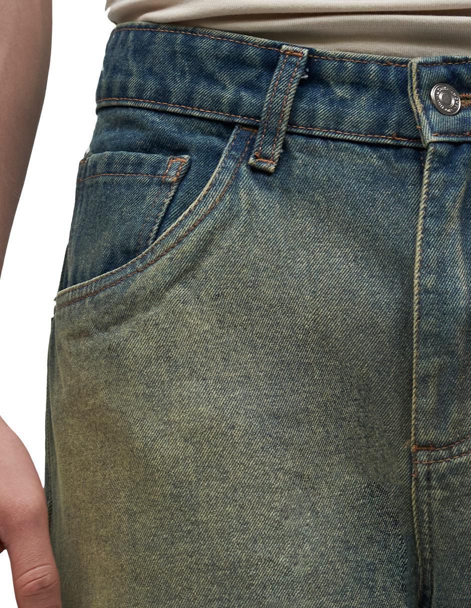 Bermuda de mezclilla para hombre 4