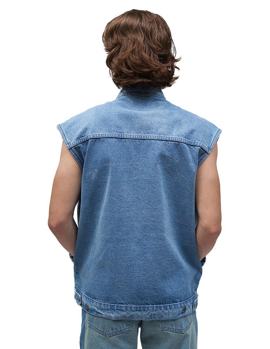 Chaleco mezclilla para hombre 2