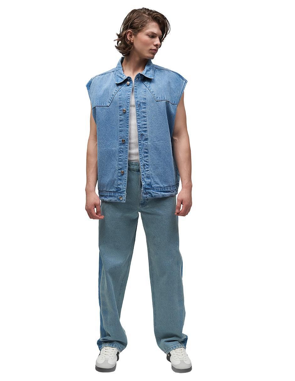 Chaleco mezclilla para hombre 3