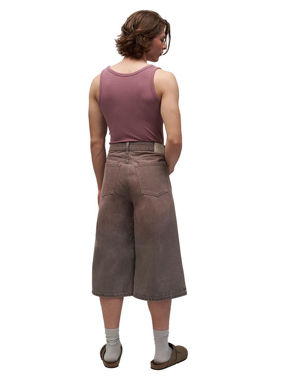 Bermuda de mezclilla para hombre 2