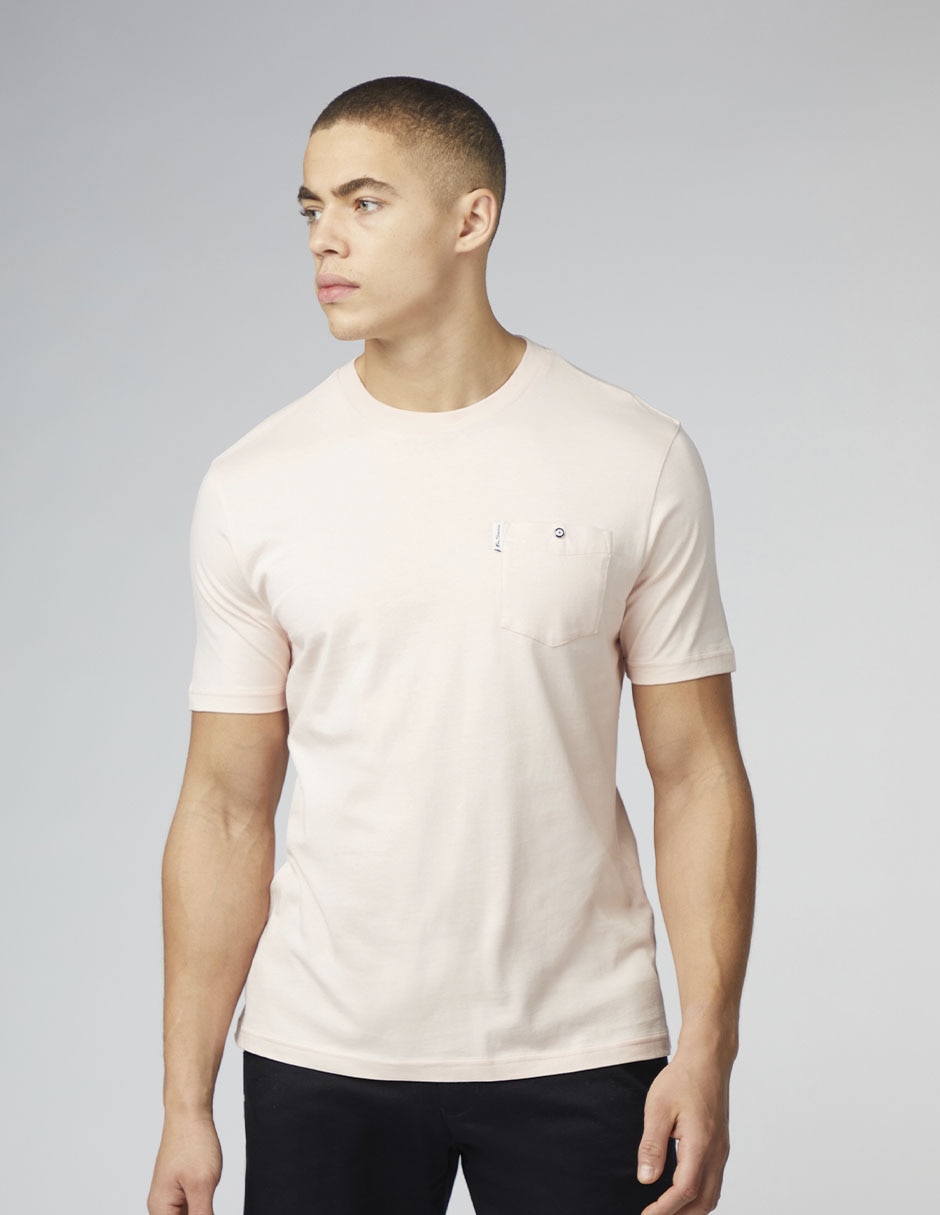 PLAYERA BEN SHERMAN 005, G, ROSA CLARO