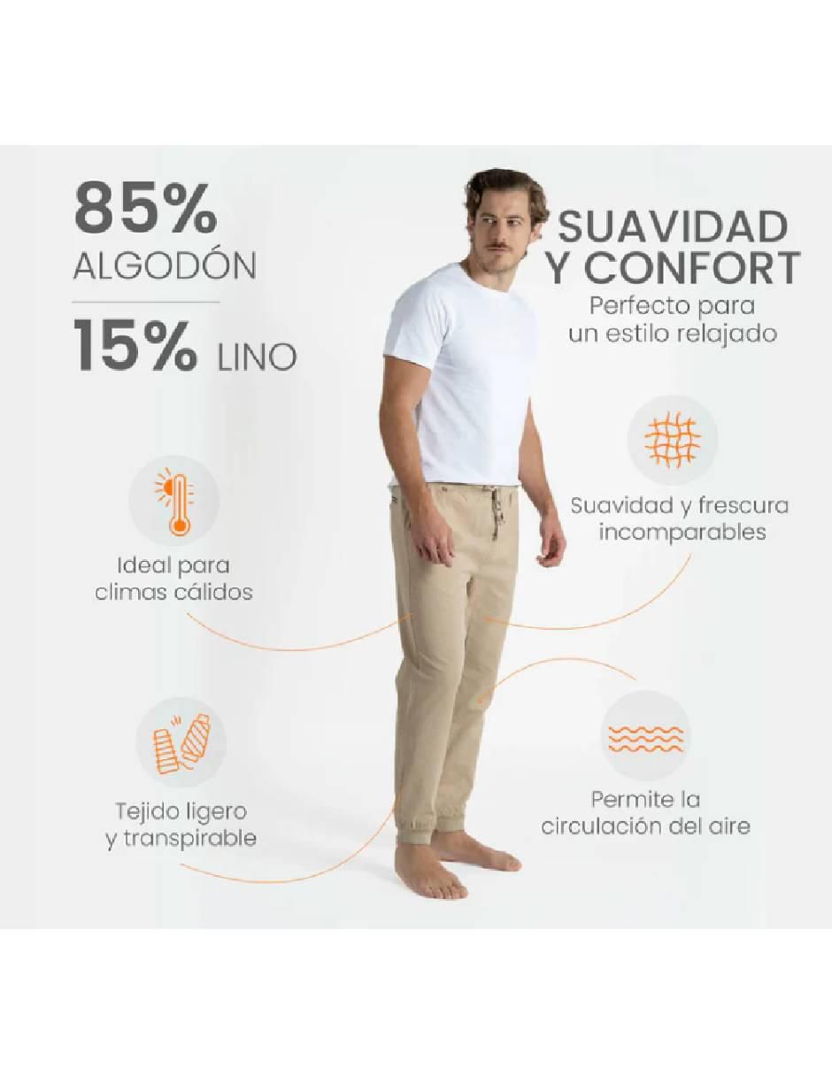 Jogger relajado PA0X001 con bolsillos para hombre 5