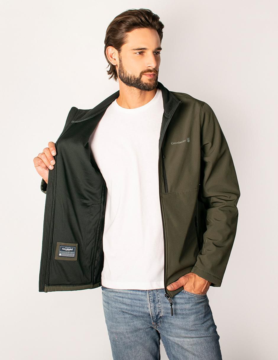 Chamarra con bolsillos para hombre 2