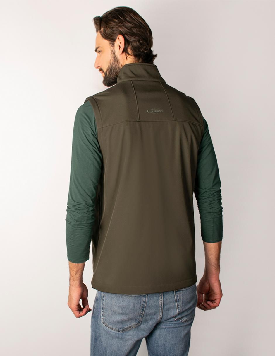 "chaleco" greenlander no poliéster con bolsillos "para hombre"