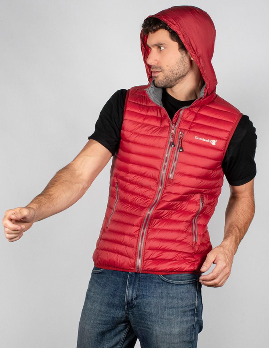 Chaleco capucha desmontable para hombre 4
