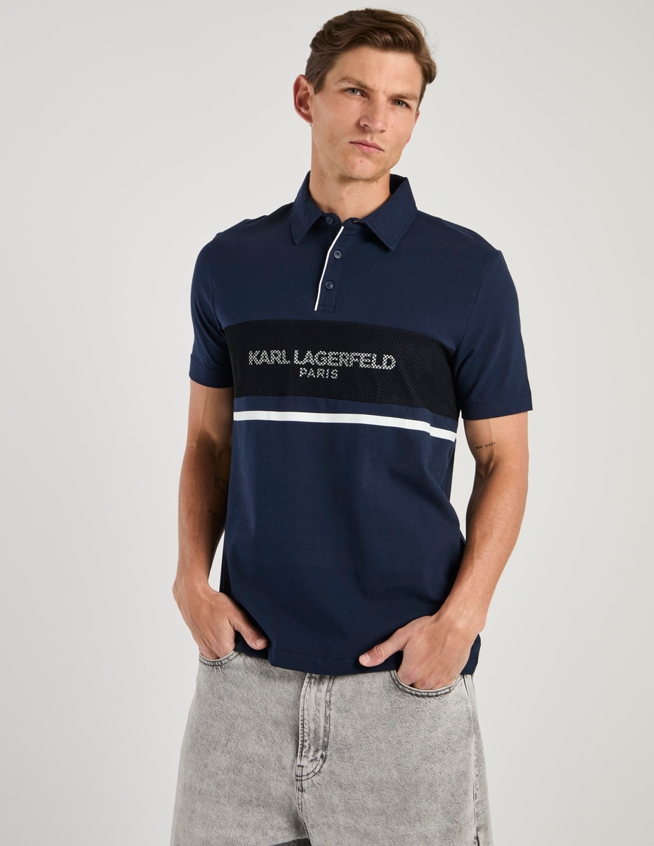 Playera tipo polo para hombre