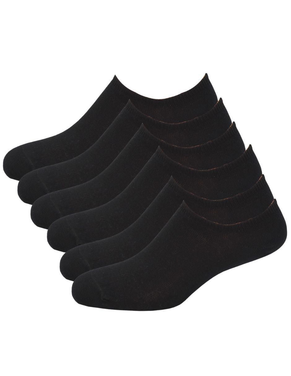 Set de tín invisible de algodón para hombre 6 pares