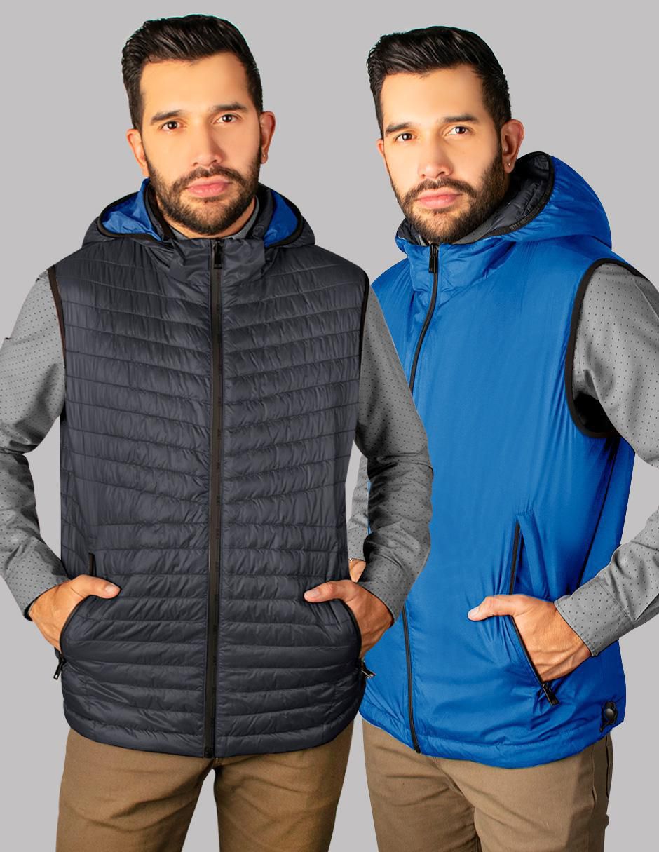 Chaleco reversible para hombre 8