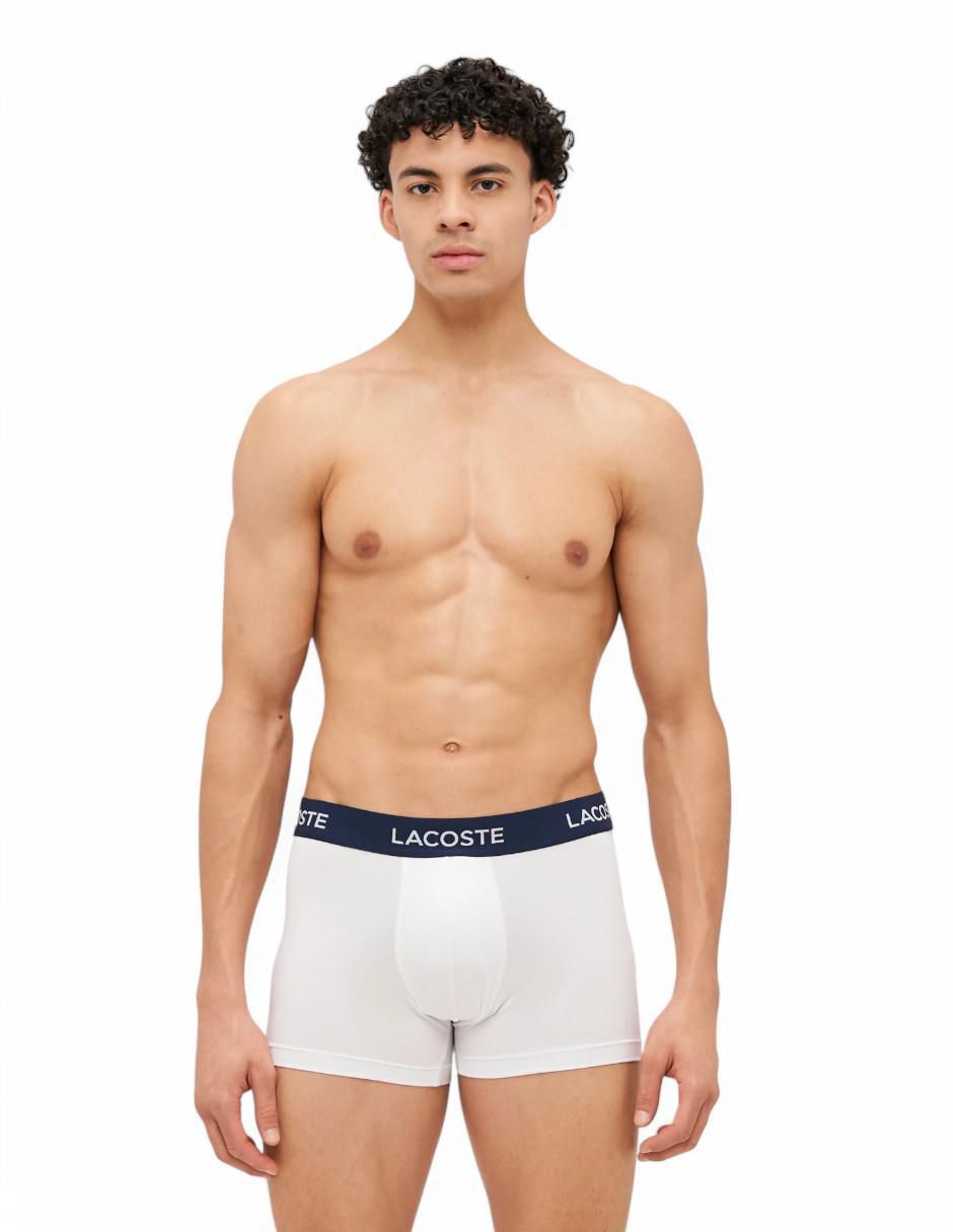 Set bóxer trunk de algodón para hombre 3 piezas 4
