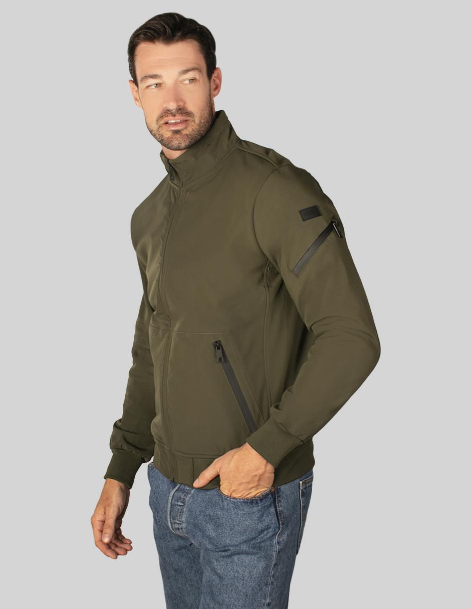 Chamarra bomber Greenlander impermeable con bolsillos para hombre