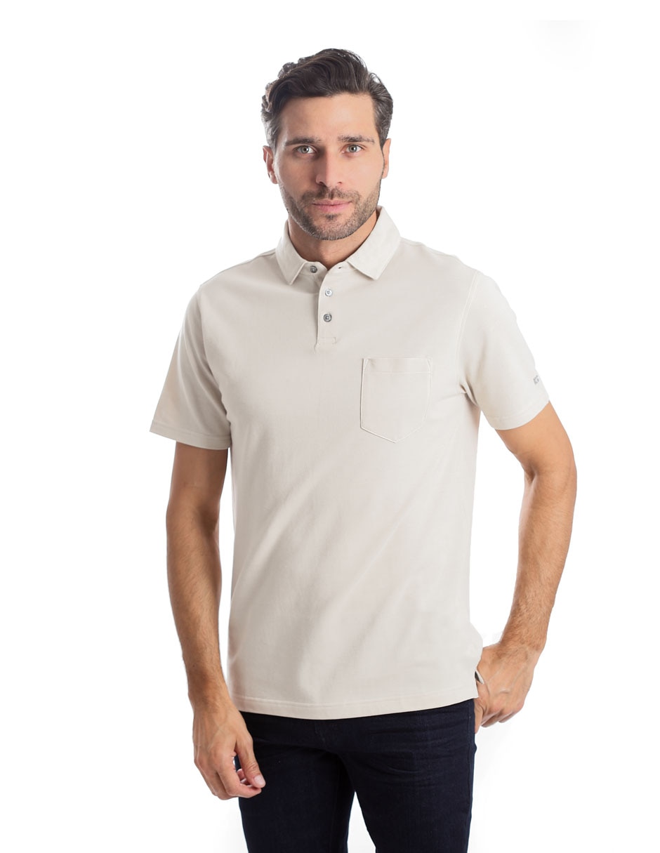 Playera tipo polo para hombre