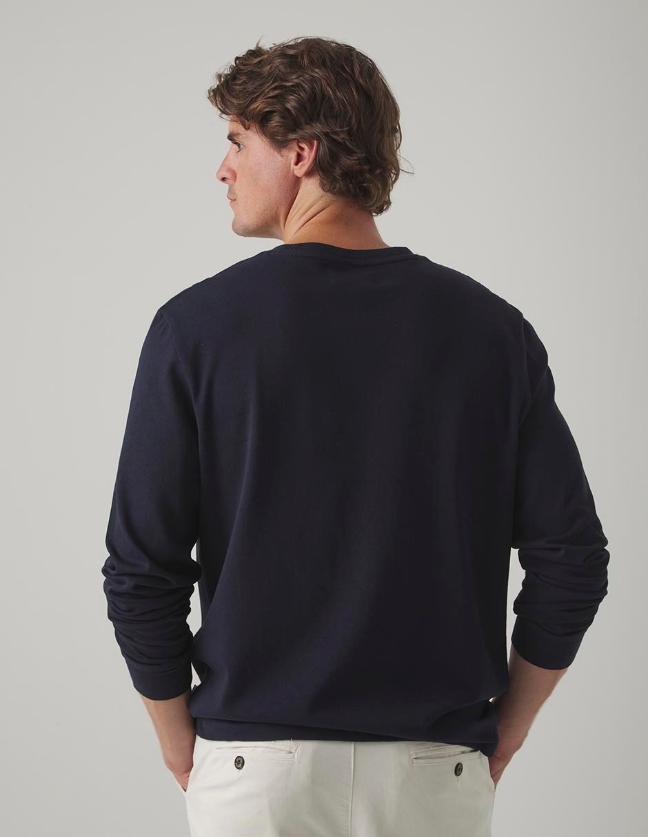Playera cuello redondo para hombre 4