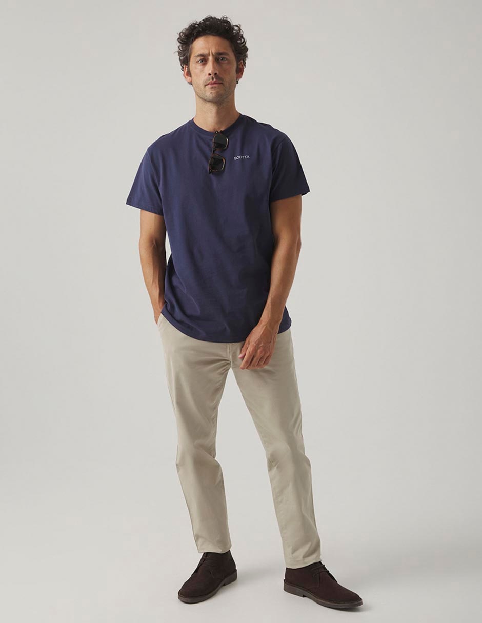 Playera Scotta cuello redondo para hombre 2