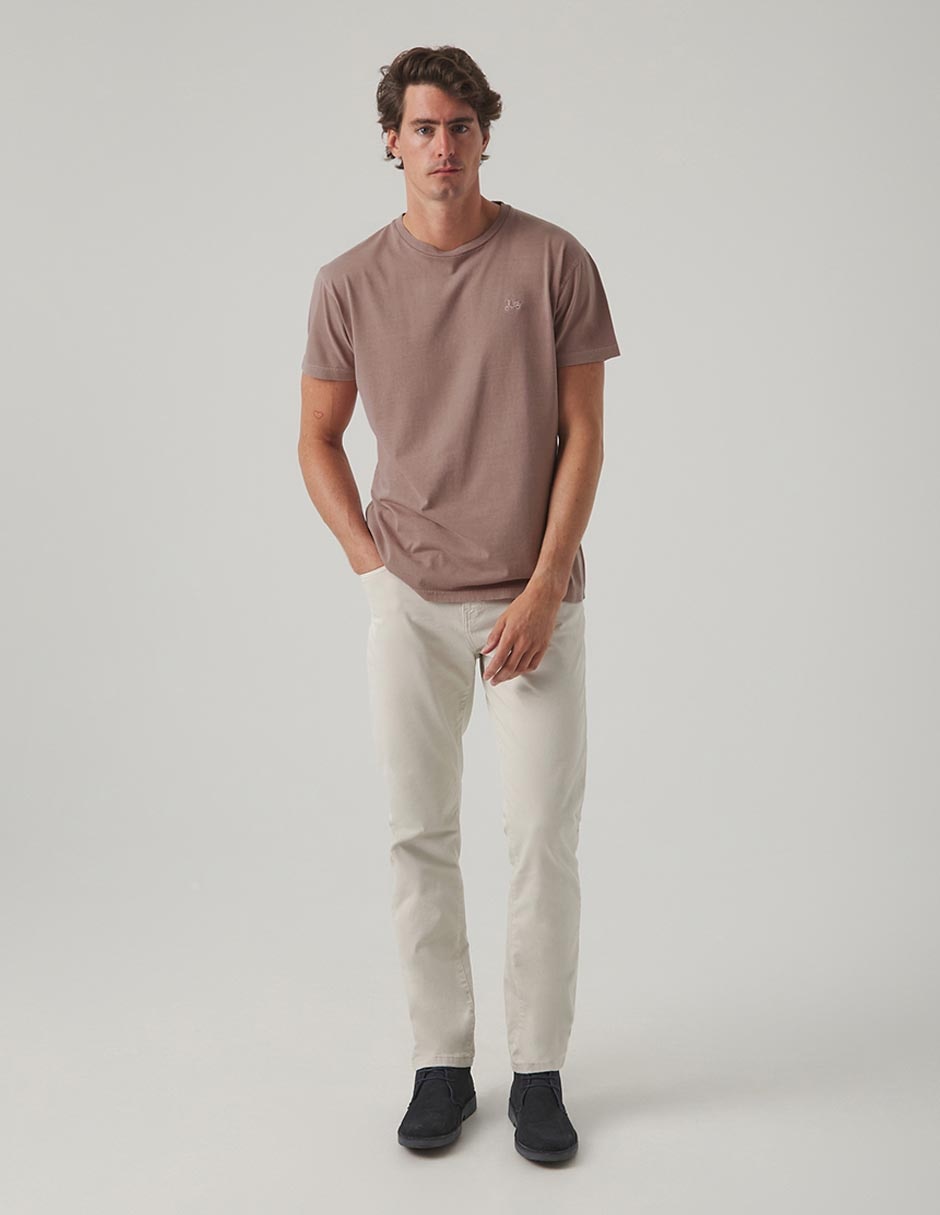 Playera cuello redondo para hombre 2