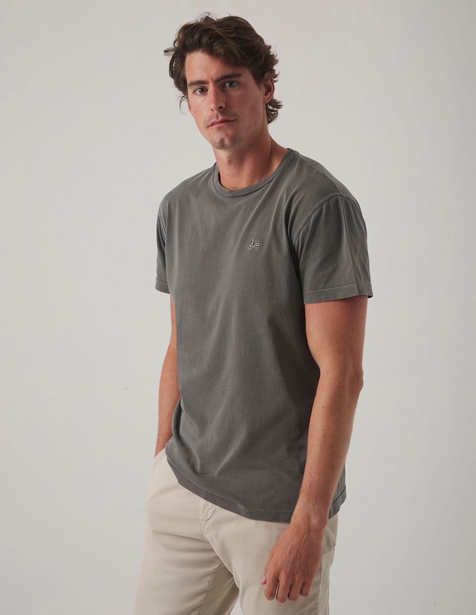 Playera cuello redondo para hombre