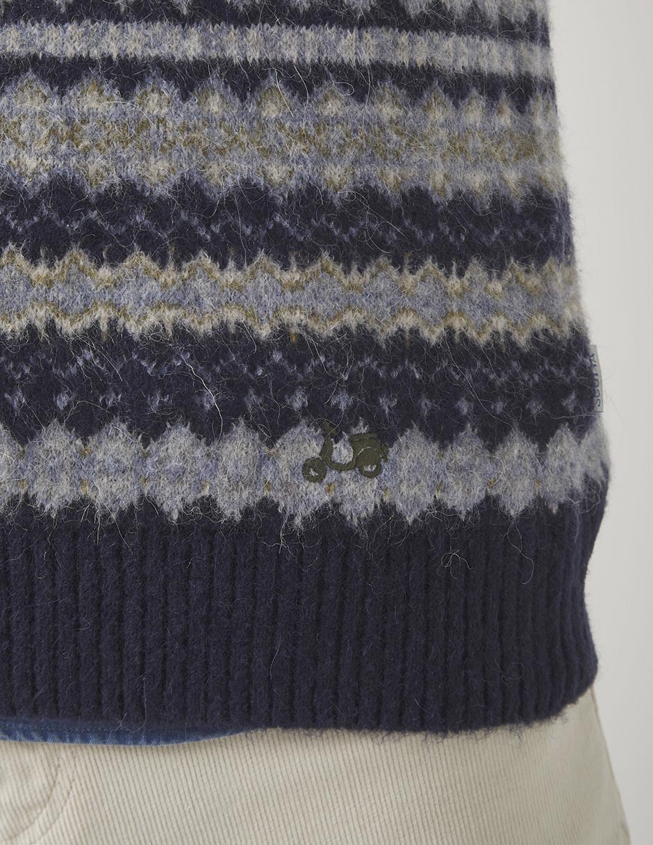 Suéter cuello redondo para hombre 4