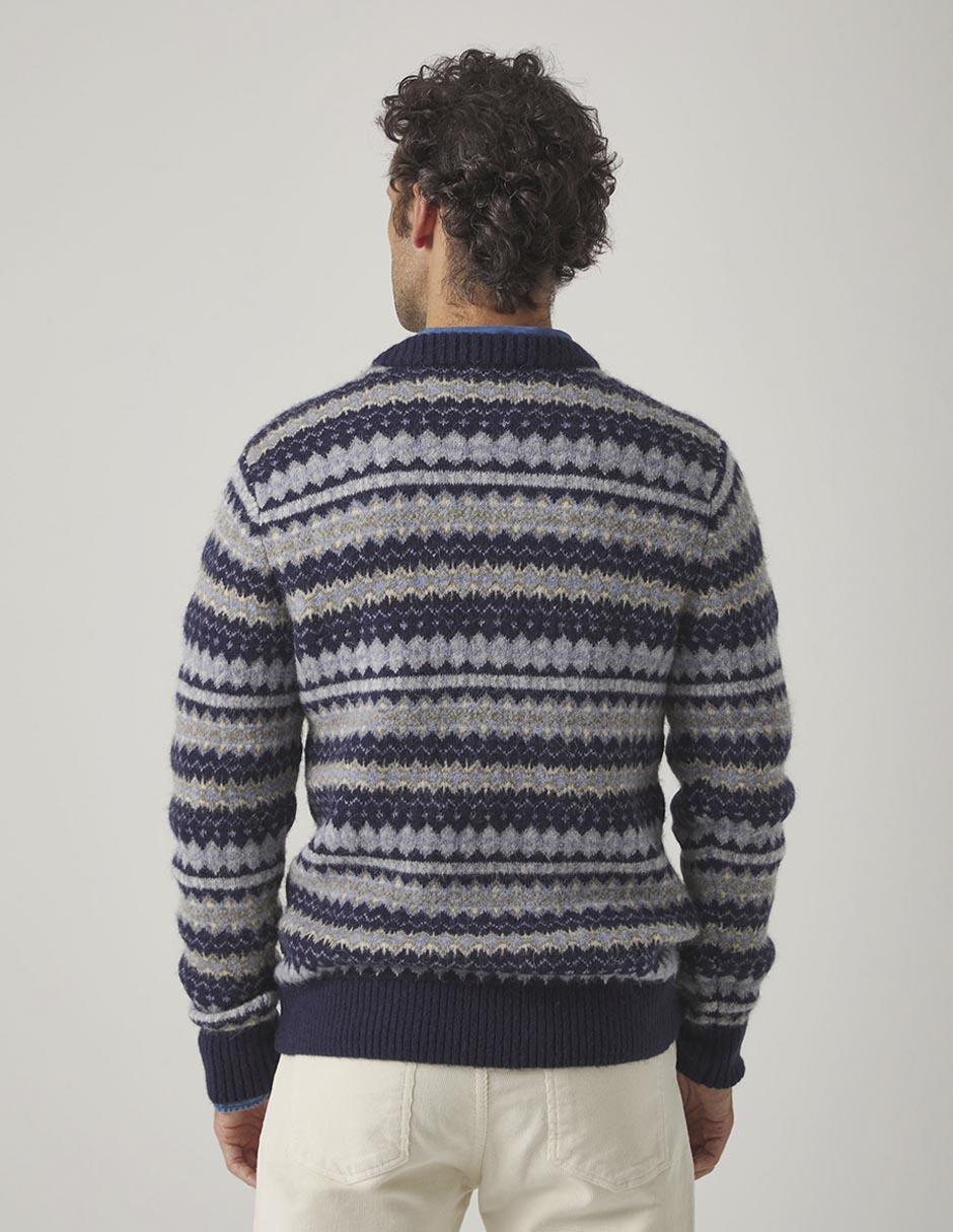 Suéter cuello redondo para hombre 5